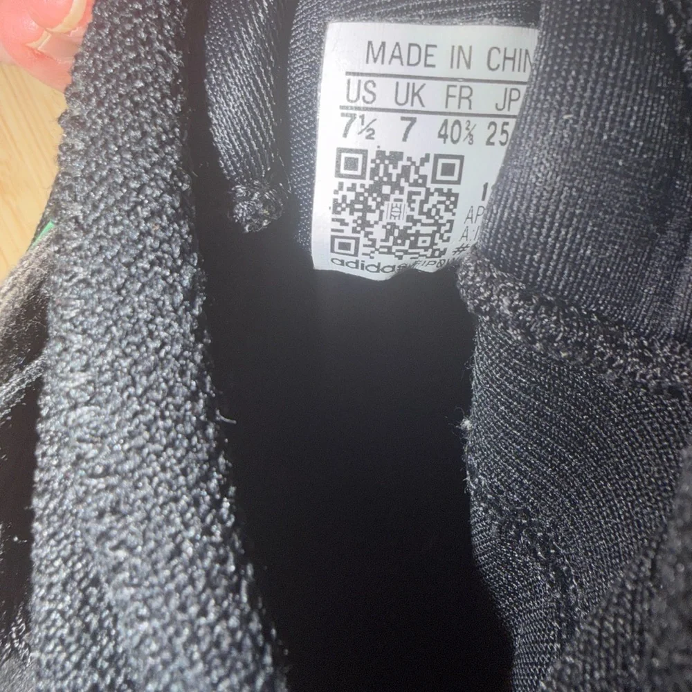 adidas Harden Vol. 7 basketball sneakers - black & green